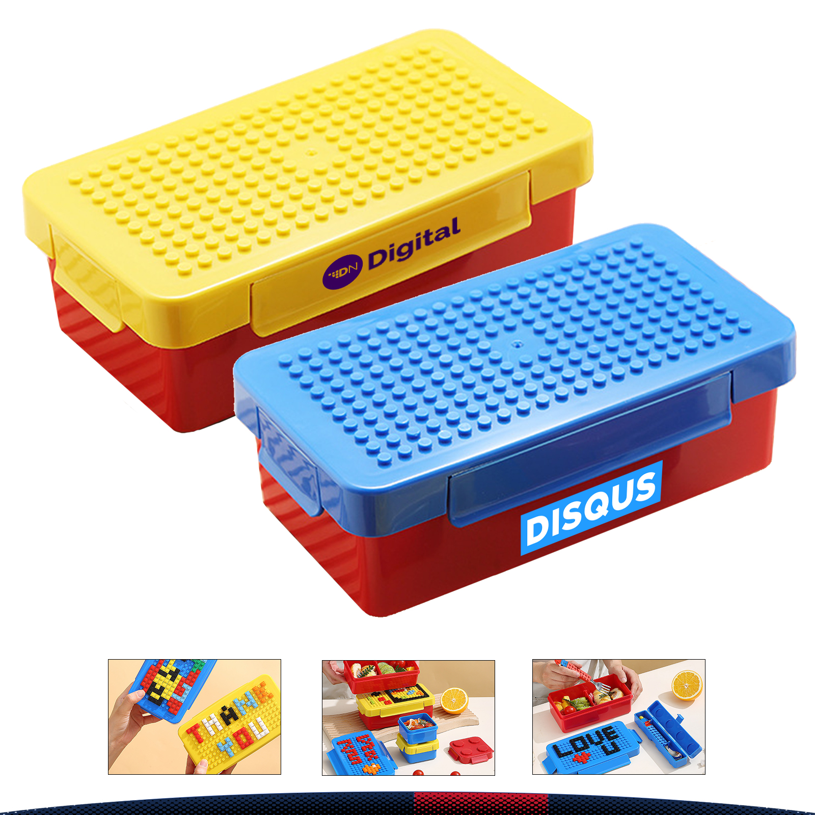 Brick Figure Lunch Box 1