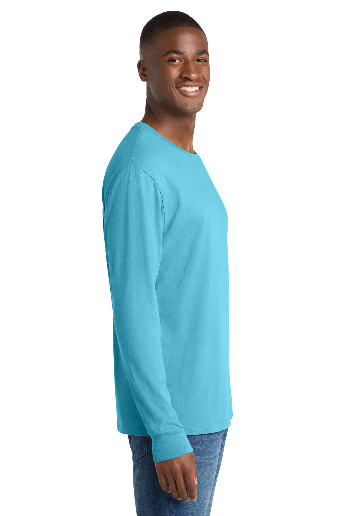 Port & Co Beach Wash Garment-Dyed Long Sleeve Tee PC099LS 62