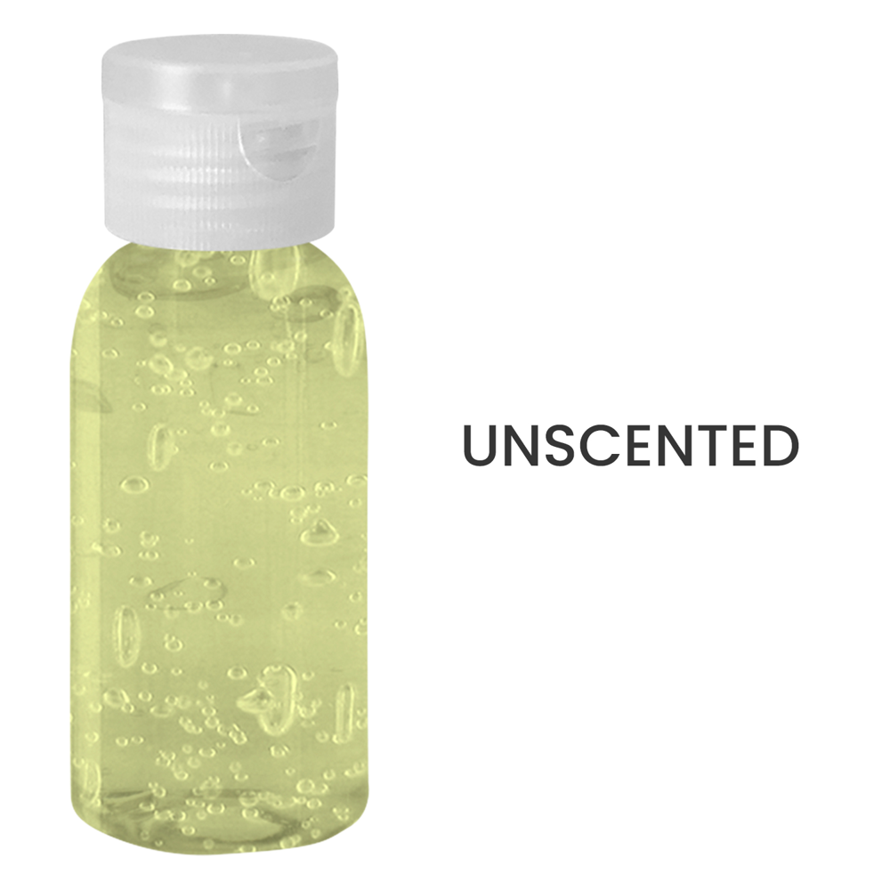 1 oz. Clear Round Bottle of Aloe Gel