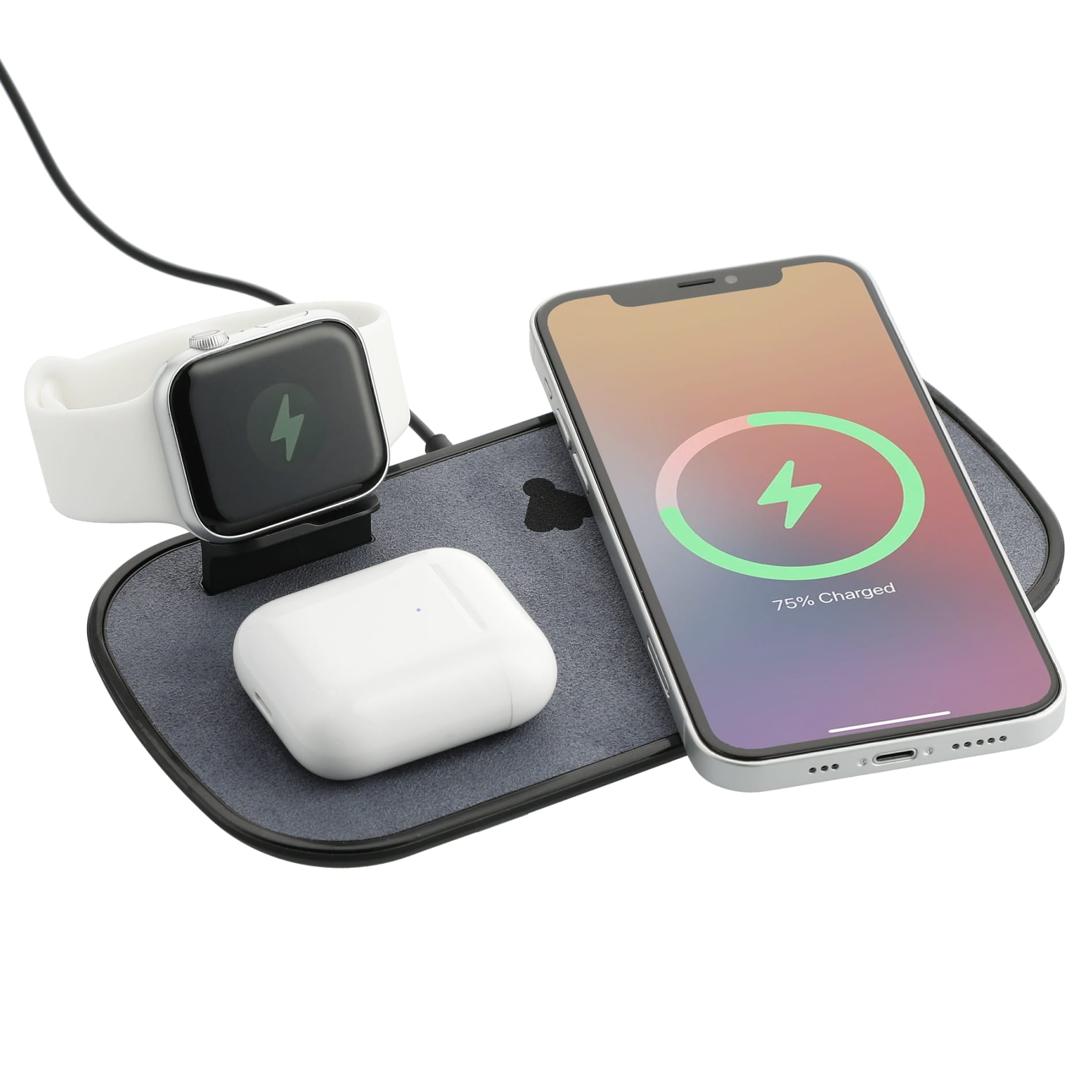 3-in-1 Fabric Wireless Charging Pad