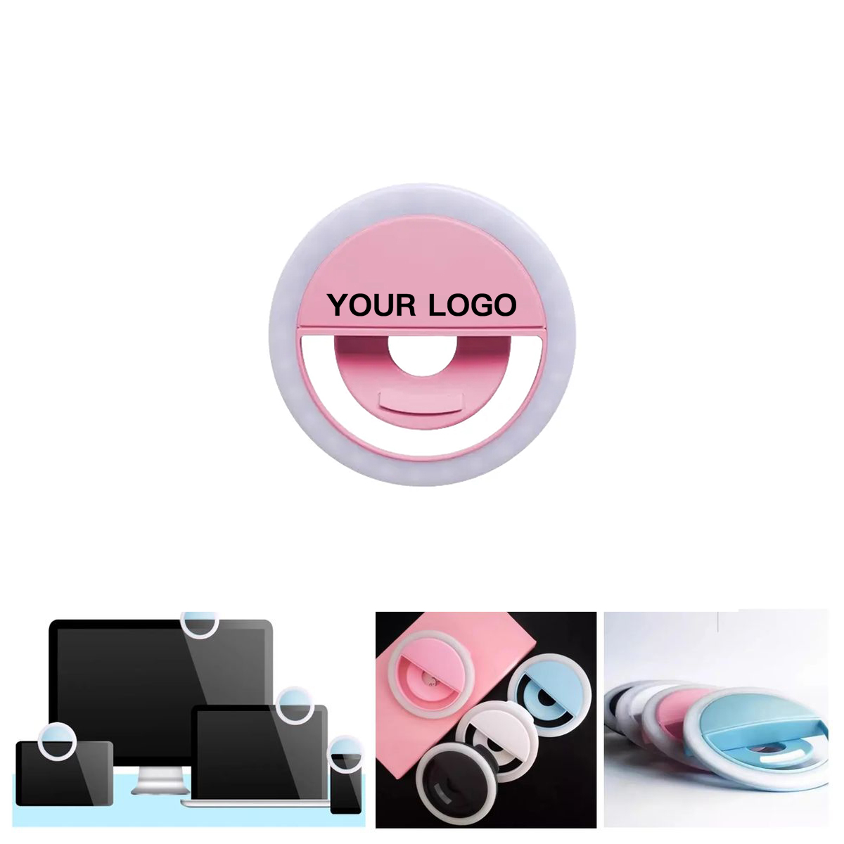 Rechargeable LED Selfie Light with 3 Modes 3