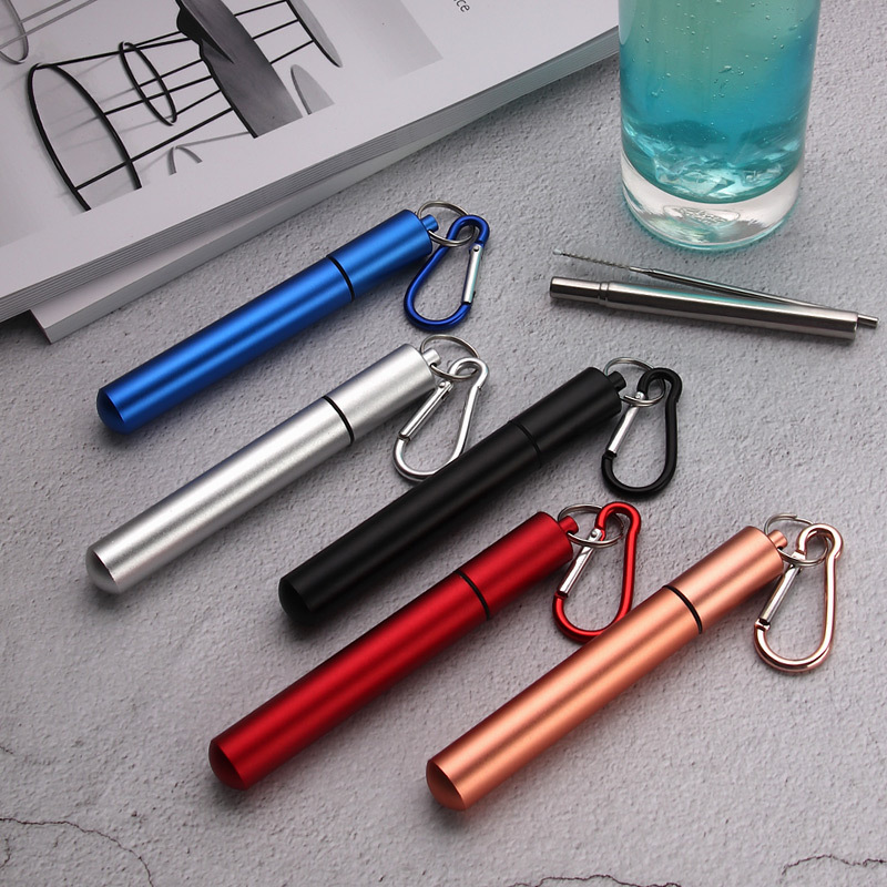 Collapsible Portable Metal Straw 11