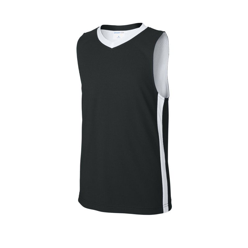 Sport-Tek Youth Rival Basketball Rev Jersey 24