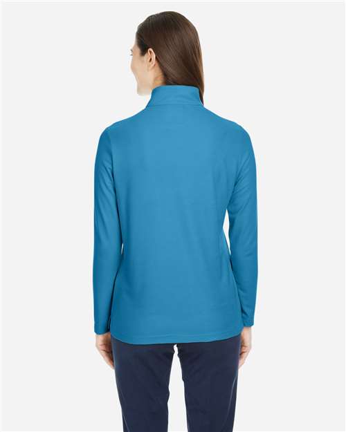 Women's Fusion ChromaSoft™ Pique Quarter-Zip Pullover - CE405W 66