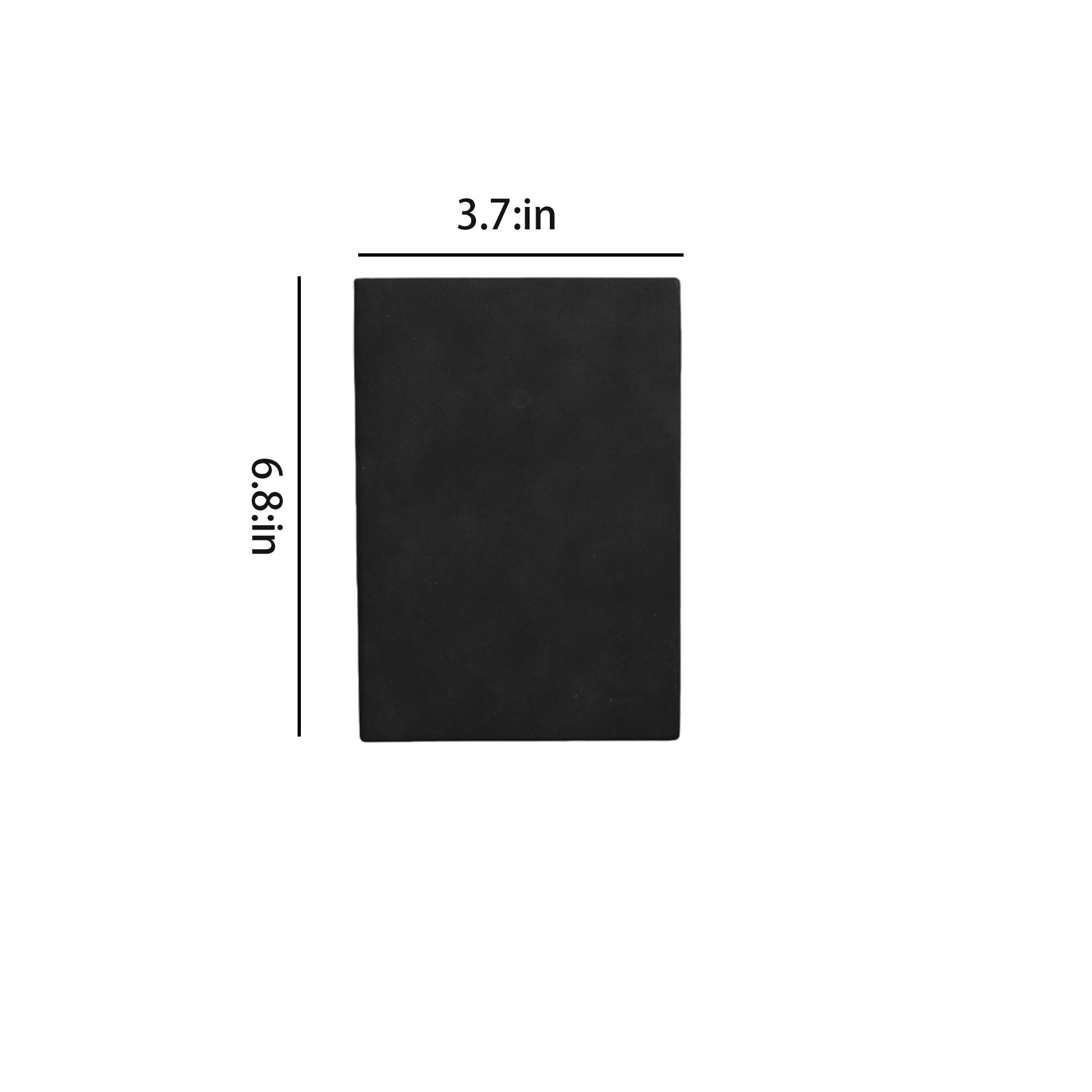 Soft Leather Cover Ruled Writing Notebook 3