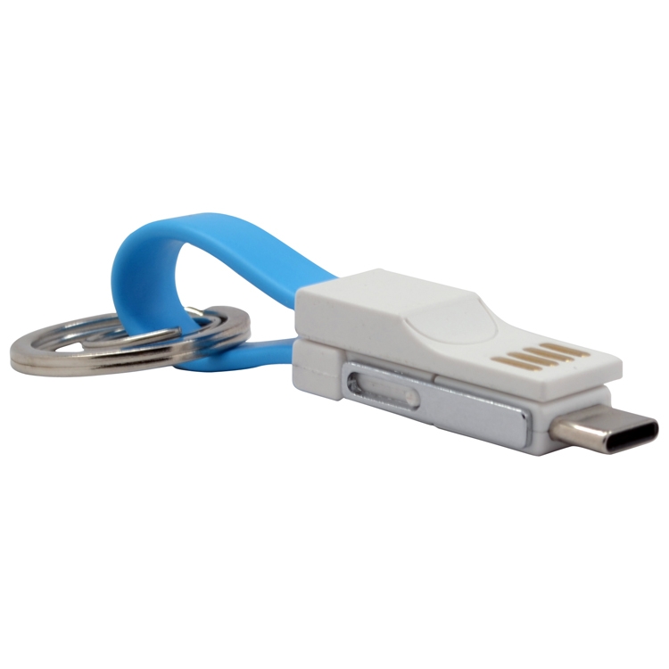 Magnetic Keychain - USB, USB Type-C Charging And Data Cable 6
