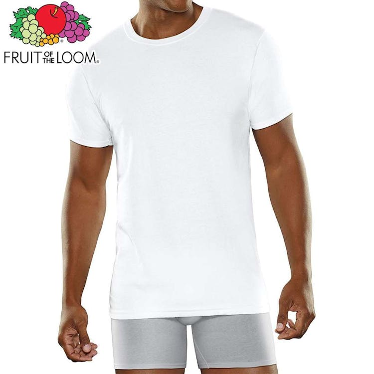 Fruit of the Loom Men's Crew Neck Undershirts - Size 2XL 3 Pack