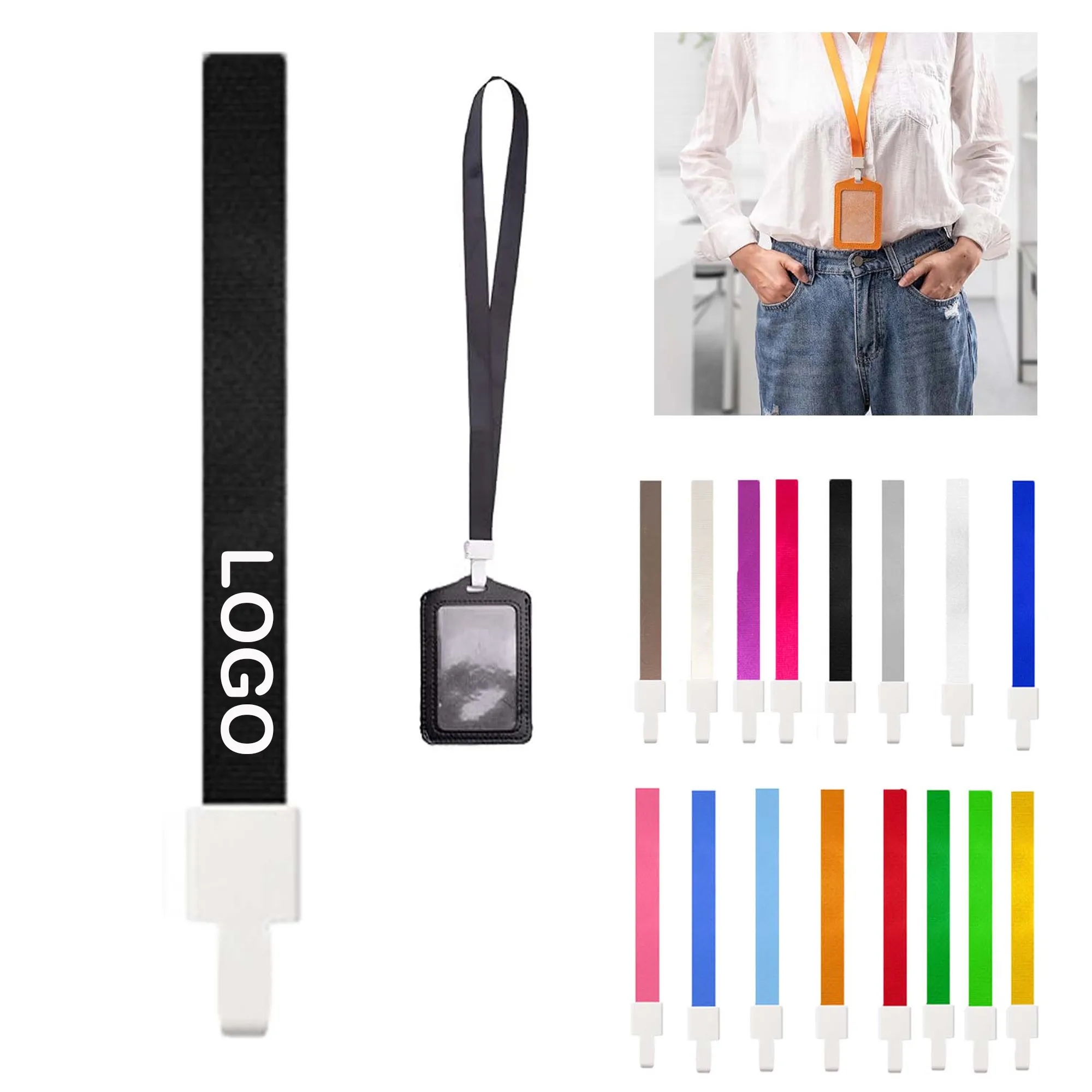 Badge Lanyards with Clip 25