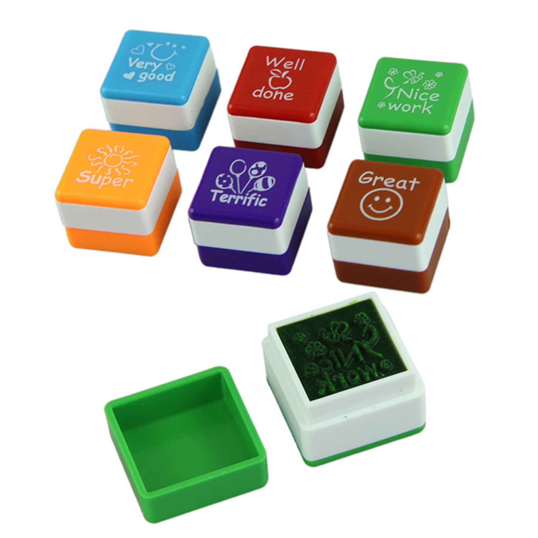 Self-Inking Toy 6Pcs Set 4