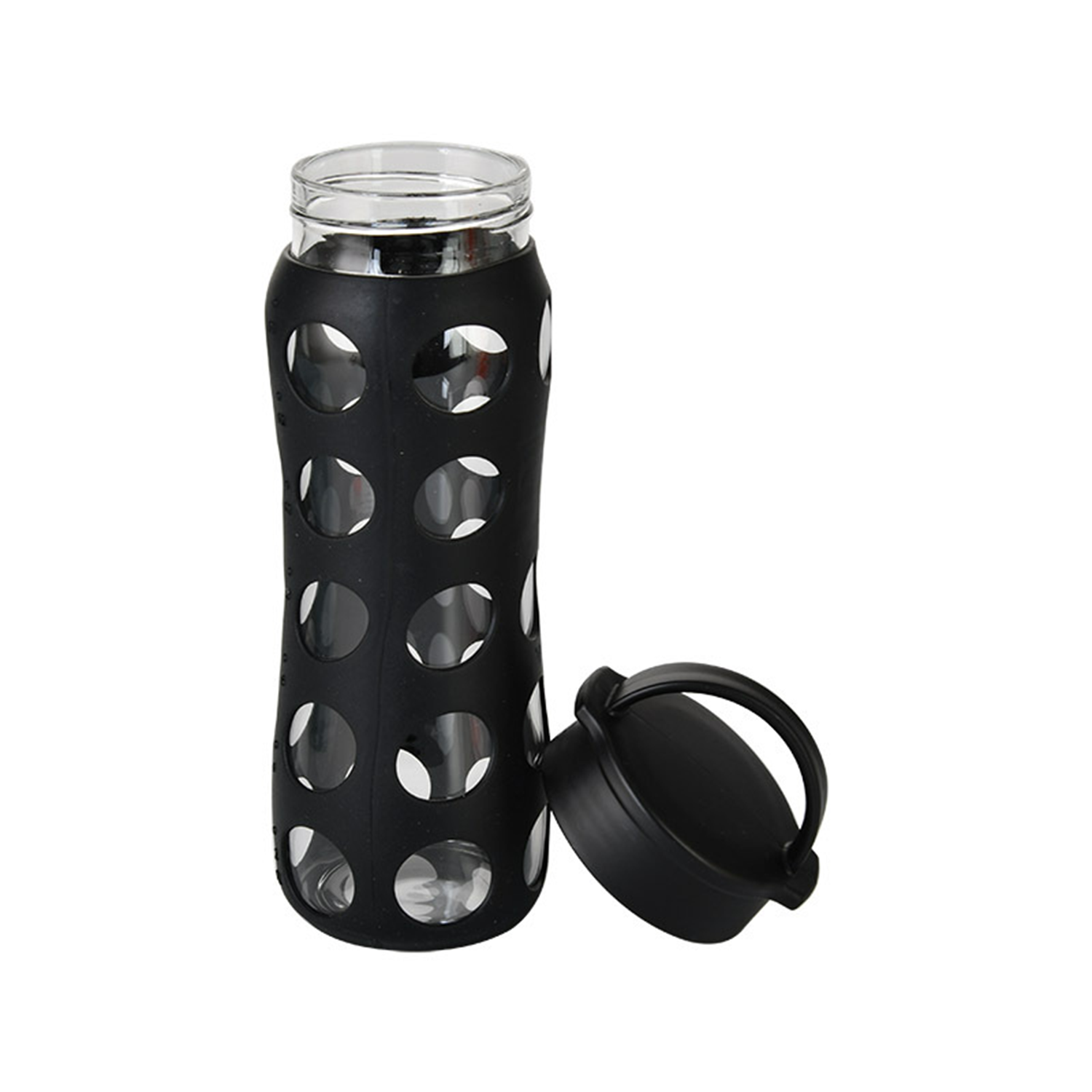 17Oz Glass Water Bottle with Protective Silicone Sleeve 6