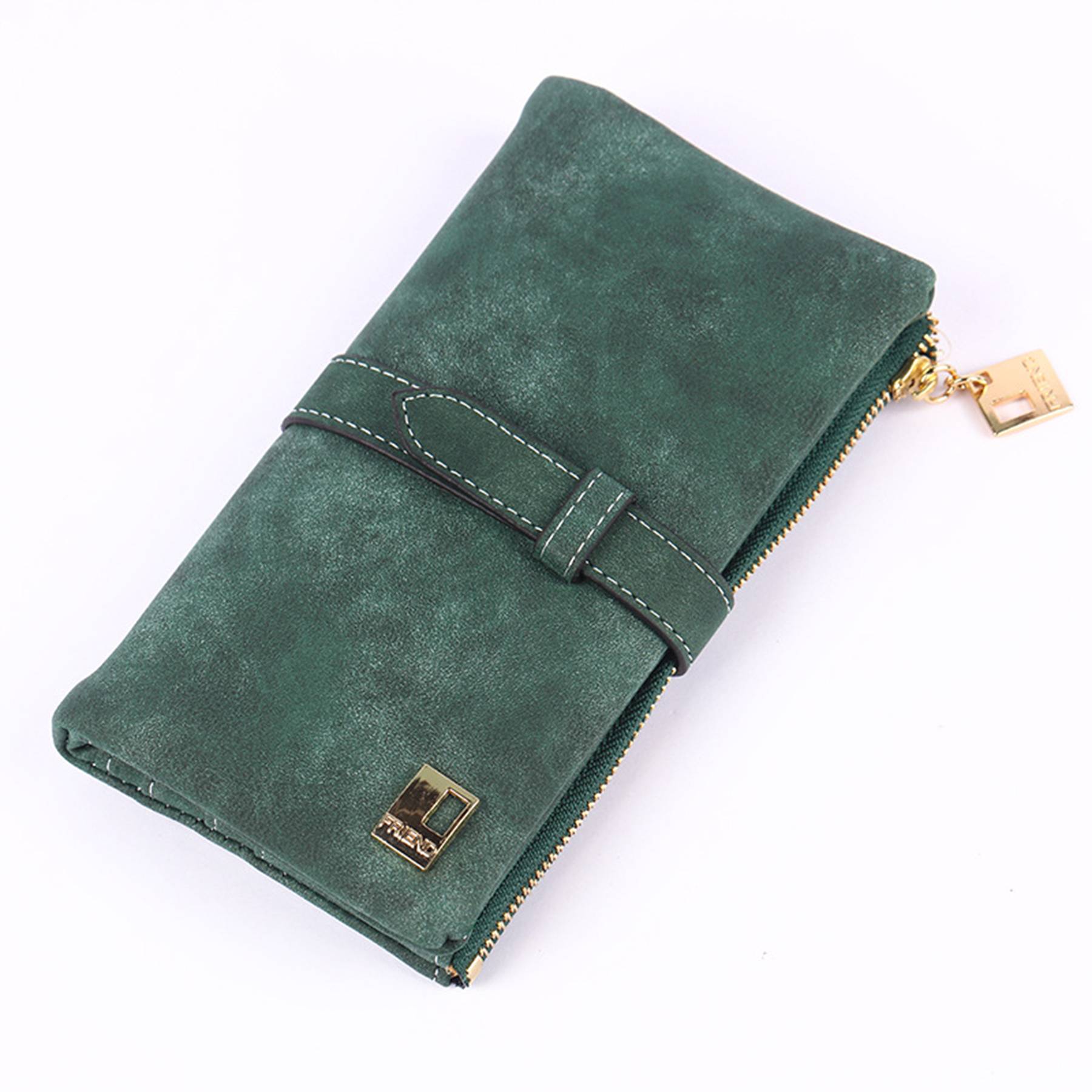 PU Leather Buckle Wallet Purse 9