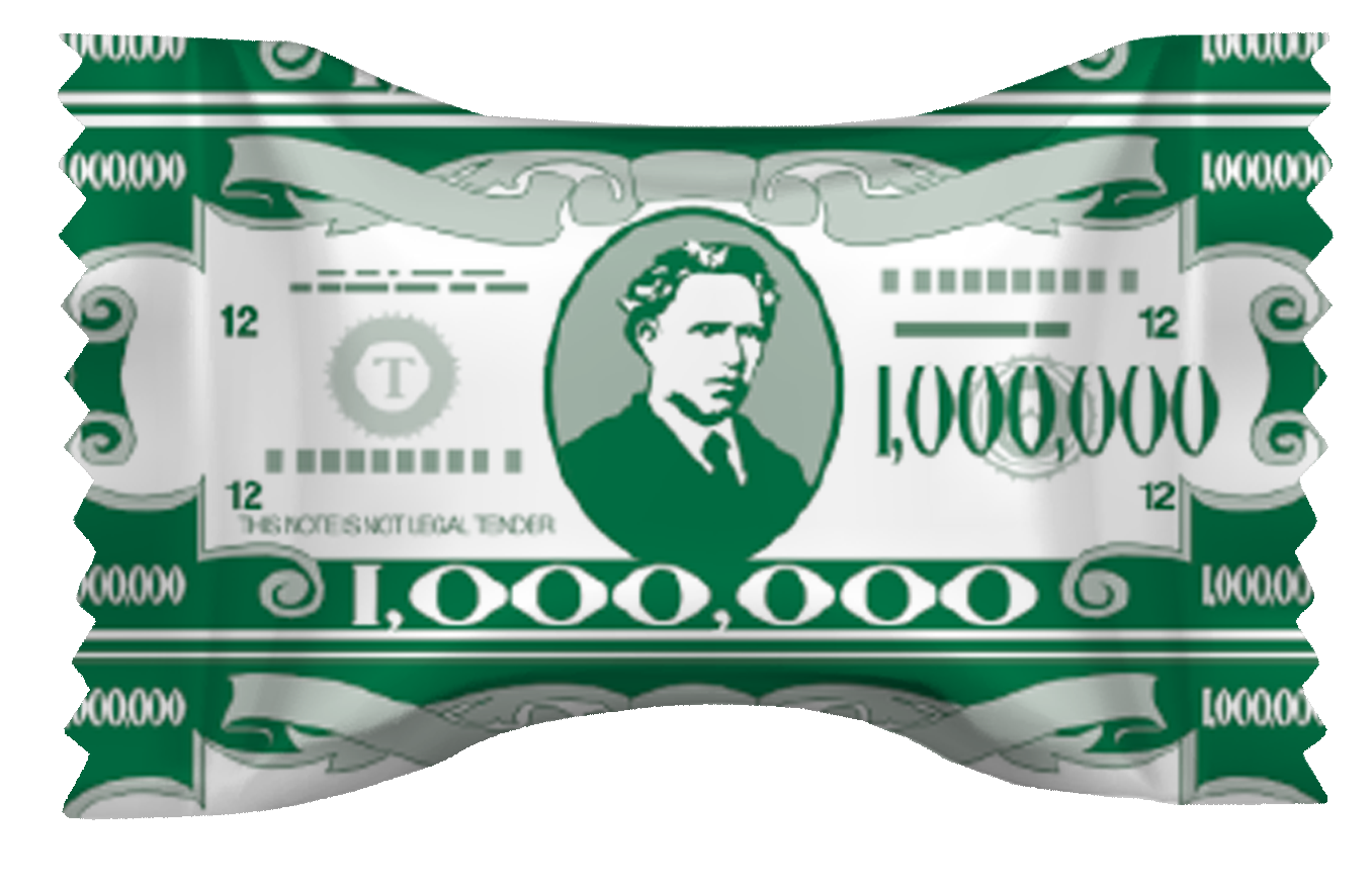 Assorted Sour Candies in a Money Wrapper 1