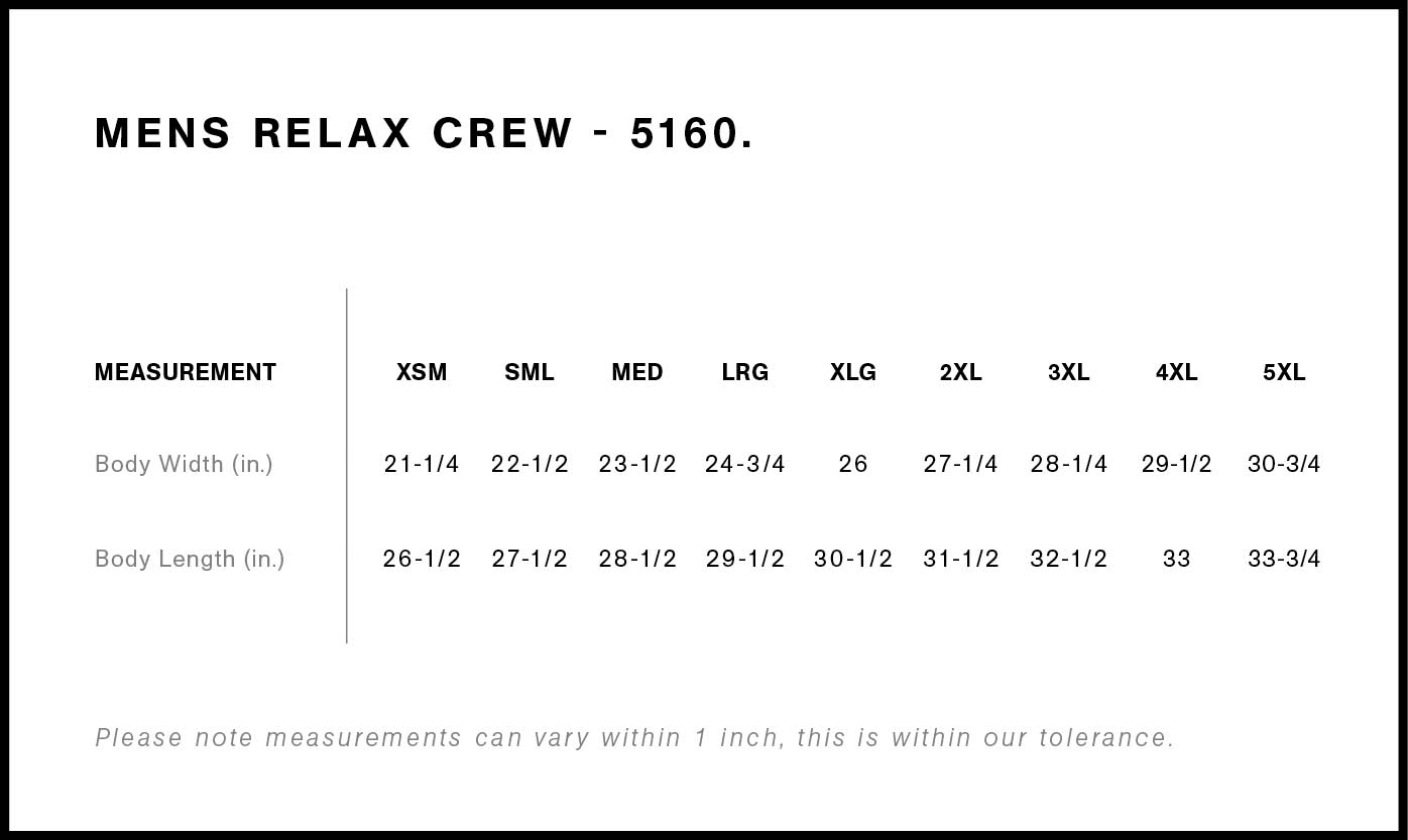 Relax Crew | 5160, custom hoodie or sweatshirt with logo imprint 20