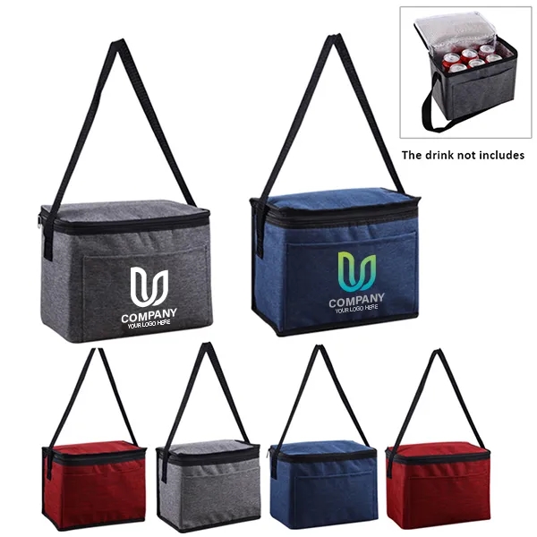6 Pack Polyester Lunch Bags 3