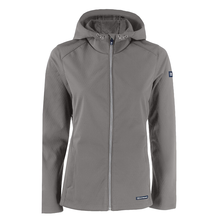 Cutter & Buck Ladies Eco Softshell Recycled Full Zip Jacket 2