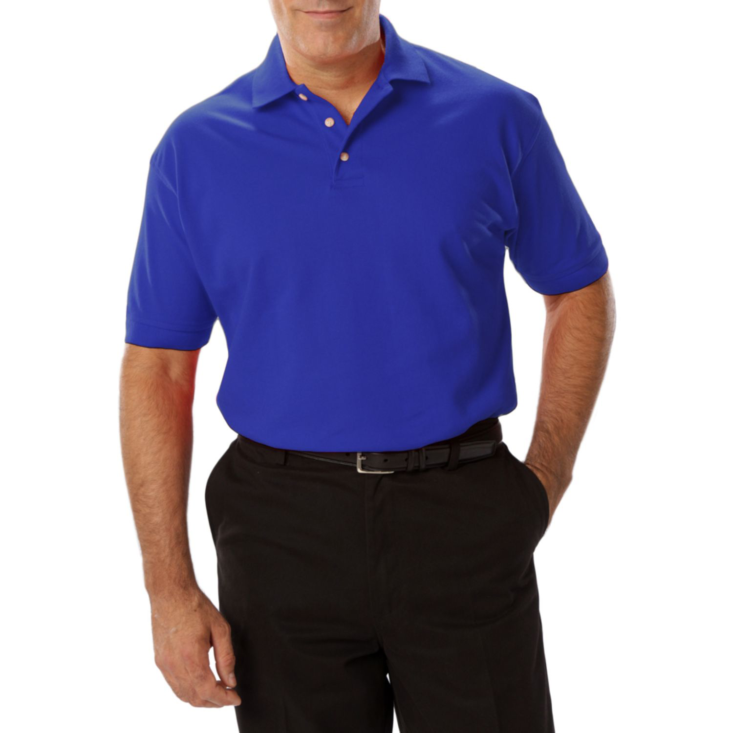 Blue Generation 6.7 oz. 60/ 40 Cotton/ Polyester Men's Polo Shirts 4