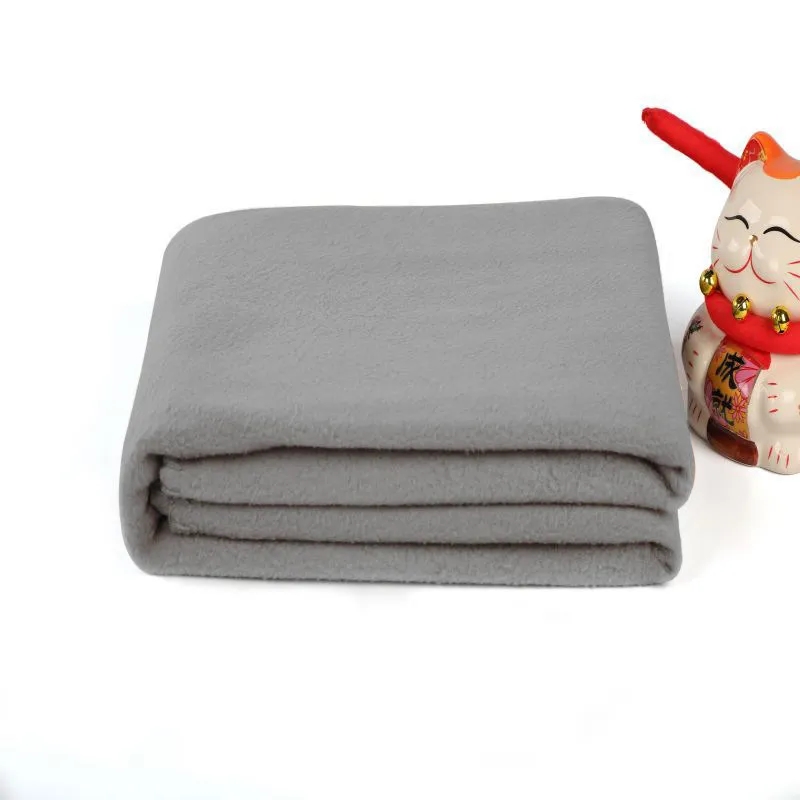 Customized Plain Sherpa Yoga Blanket 11