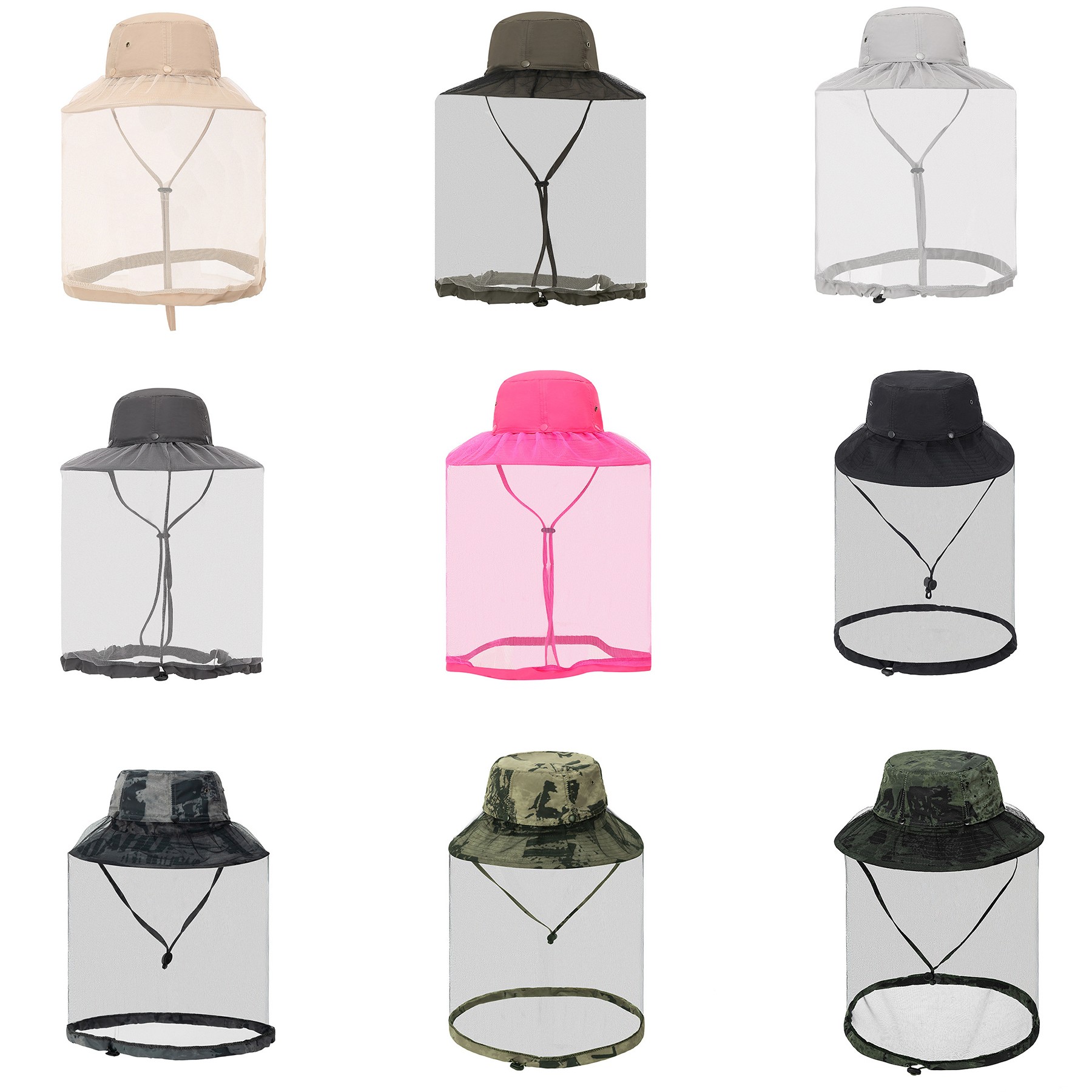 Outdoor Fishing Sun Protection Wide-Brim Hat 2