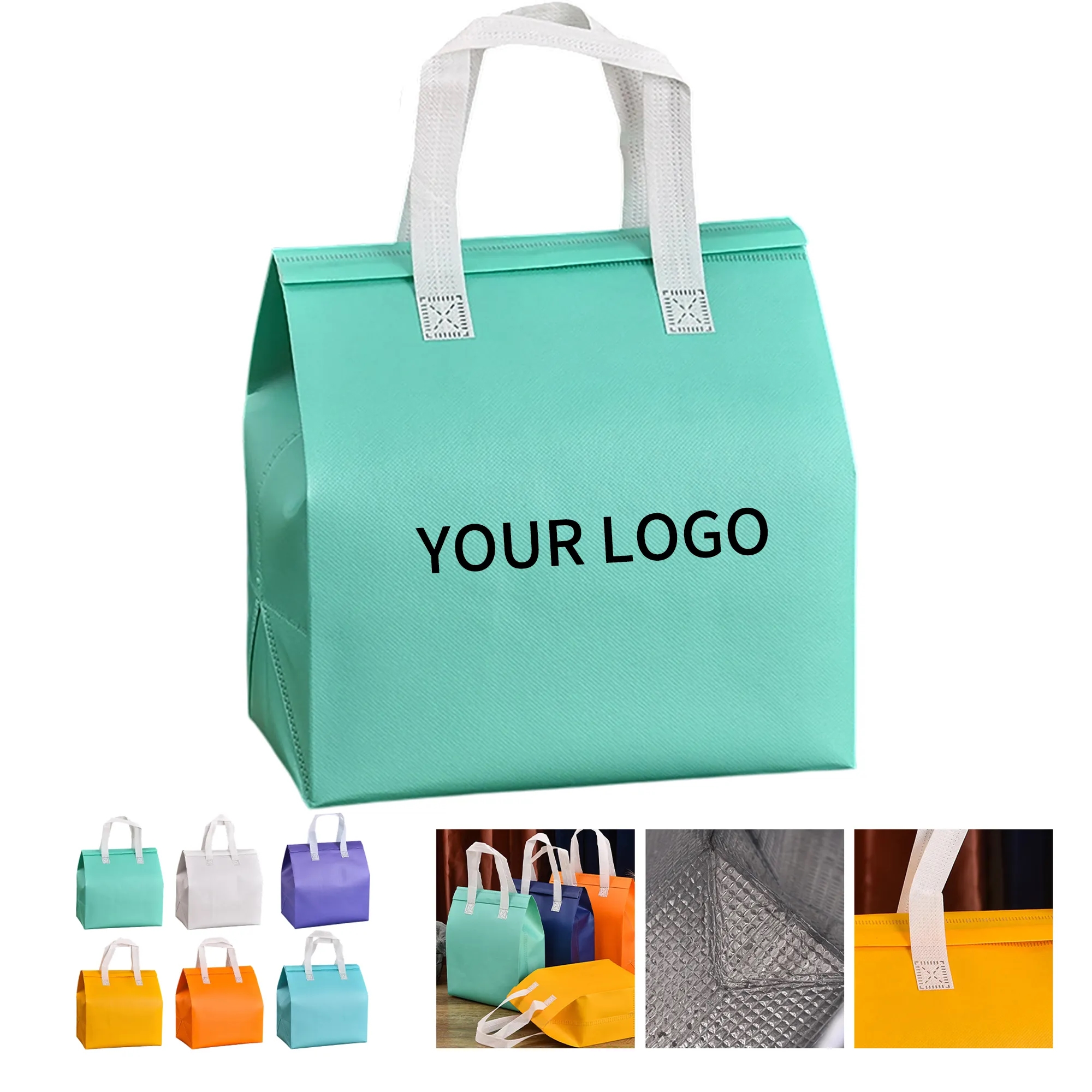 Non Woven Insulated Lunch Tote 1
