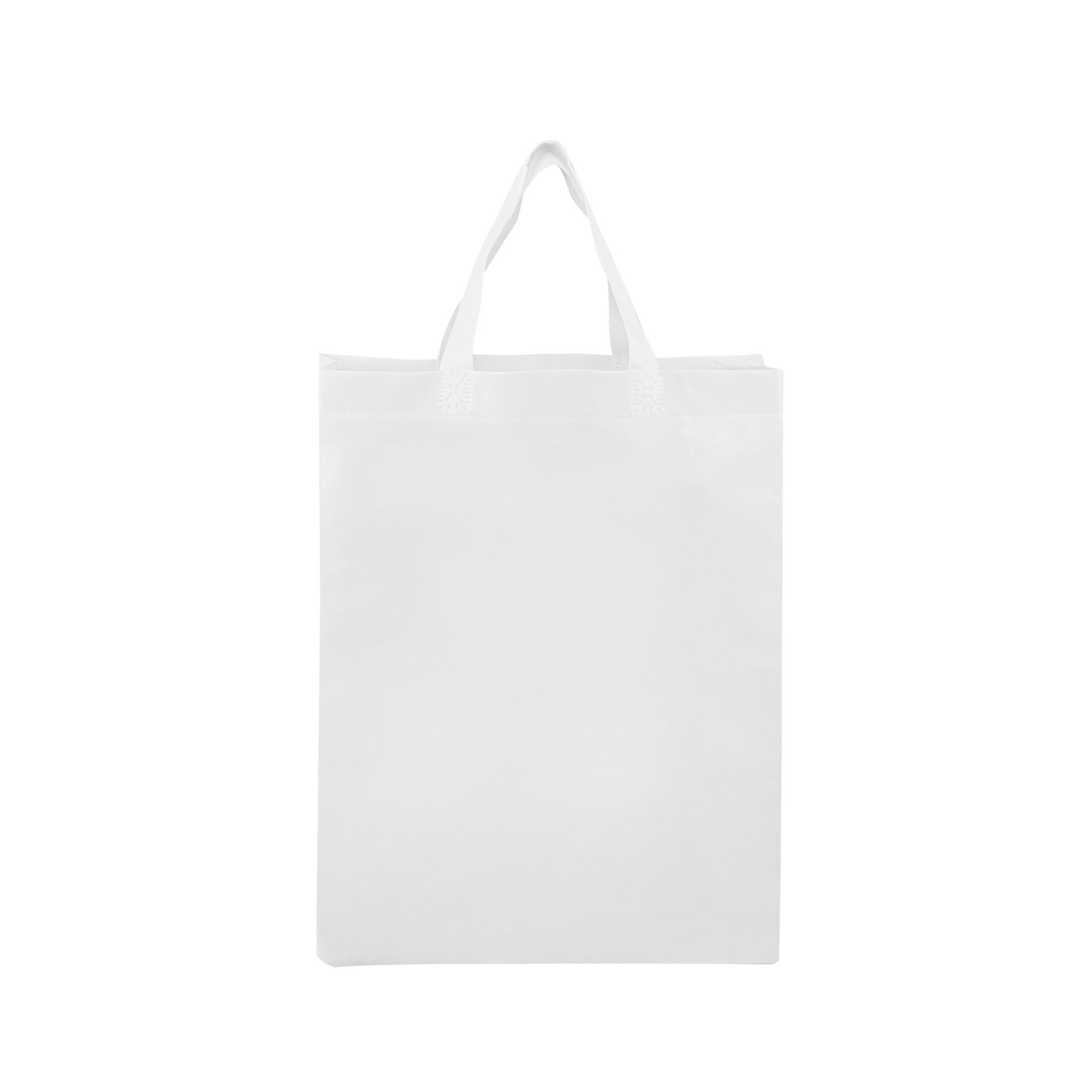 Heat Sealed Non-Woven Shopping Tote Bag(12" x 15" x 4") 14