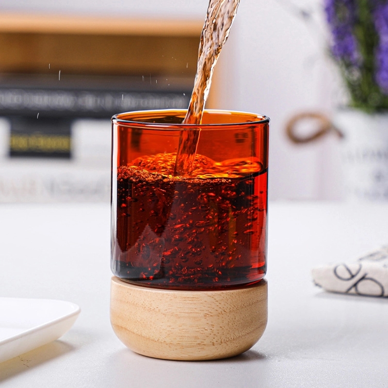 Custom 9 OZ. / 280ML Glass Tea Coffee Drink Gift Cup 10