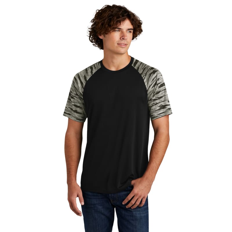 Sport-Tek Drift Camo Colorblock Tee 11