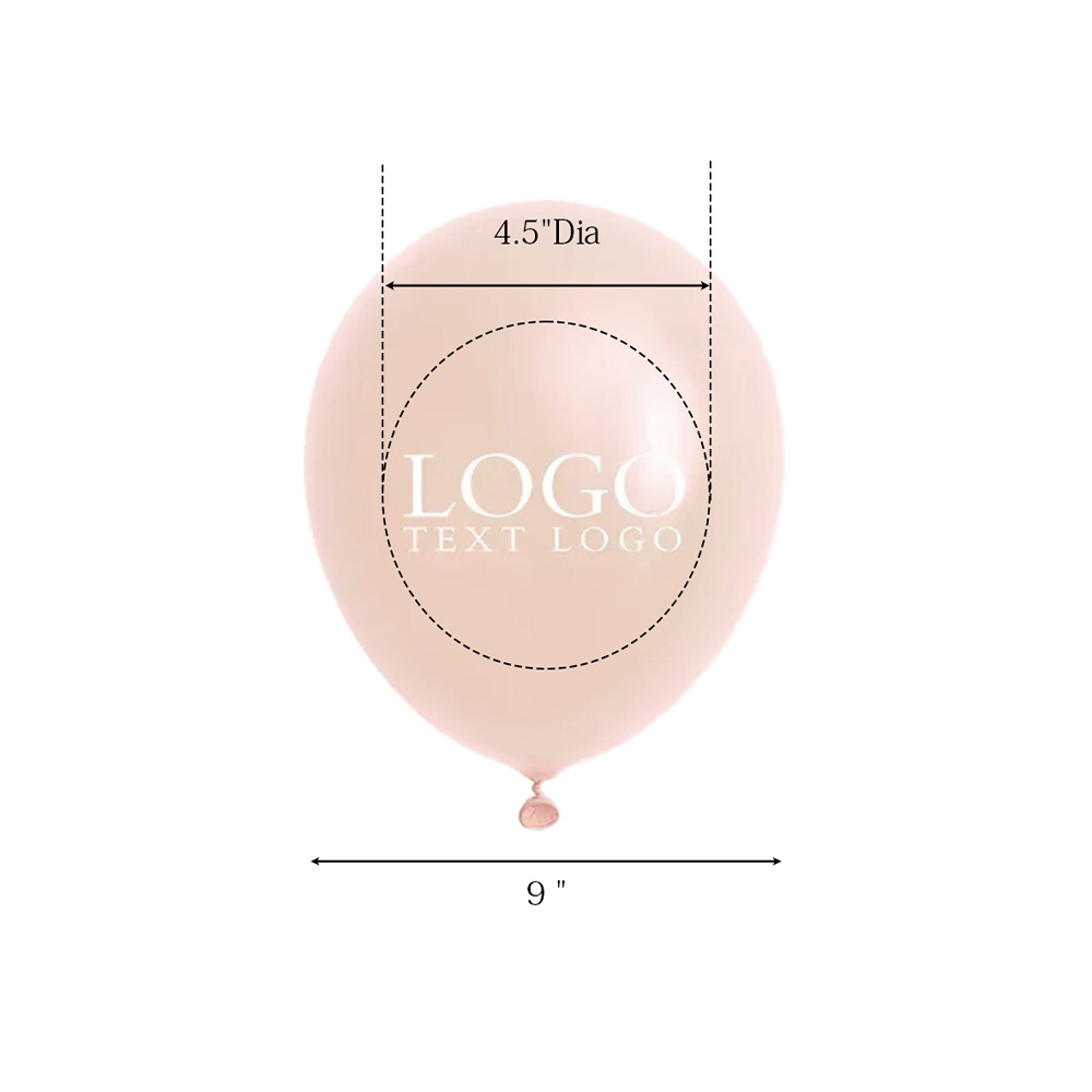 9" Macaron Latex Balloon 11