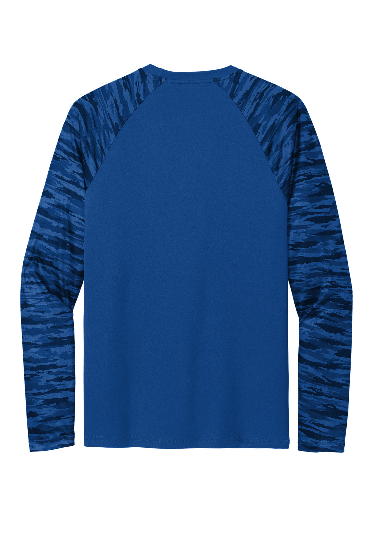 Sport-Tek Drift Camo Colorblock Long Sleeve Tee ST376LS 3
