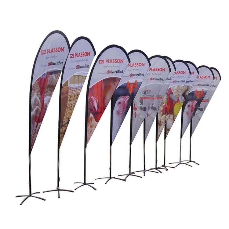 Advertising Teardrop Banner Wind Flag 2