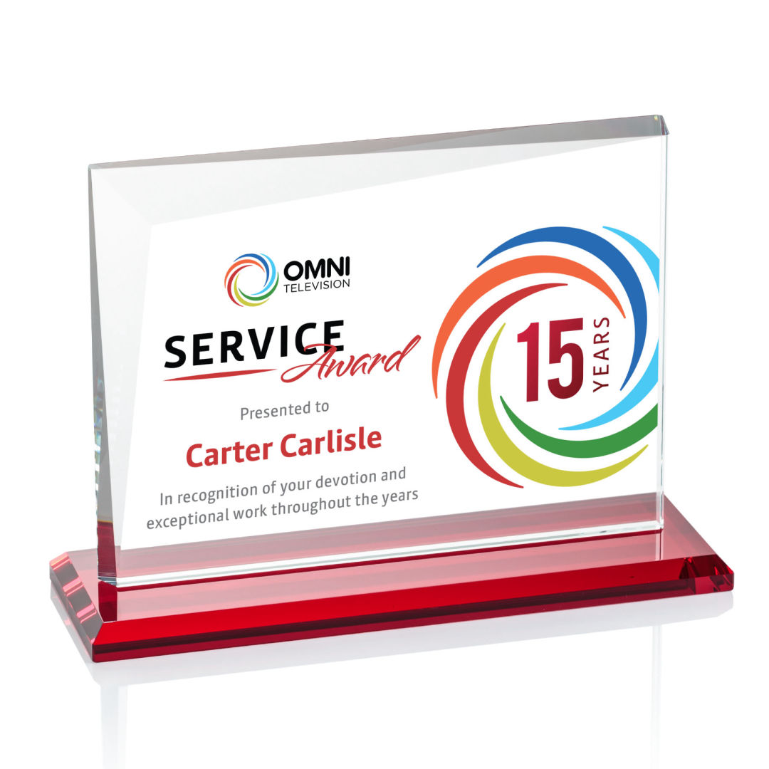 Mirela VividPrint™ Award - Red 4