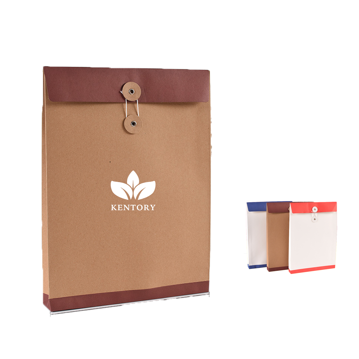 Kraft String Envelope File Folder Document Organizer 1