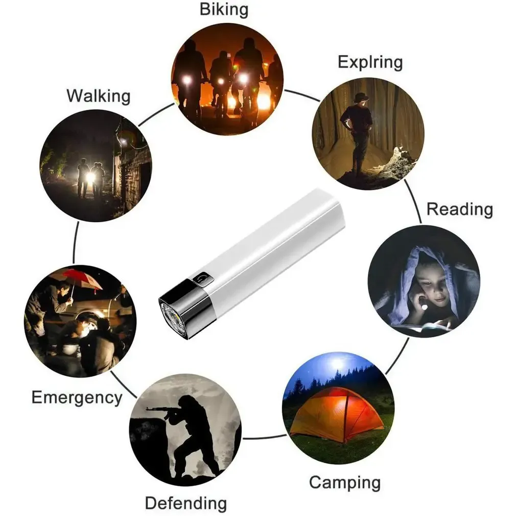 2 In 1 Flashlight And Power Bank 2