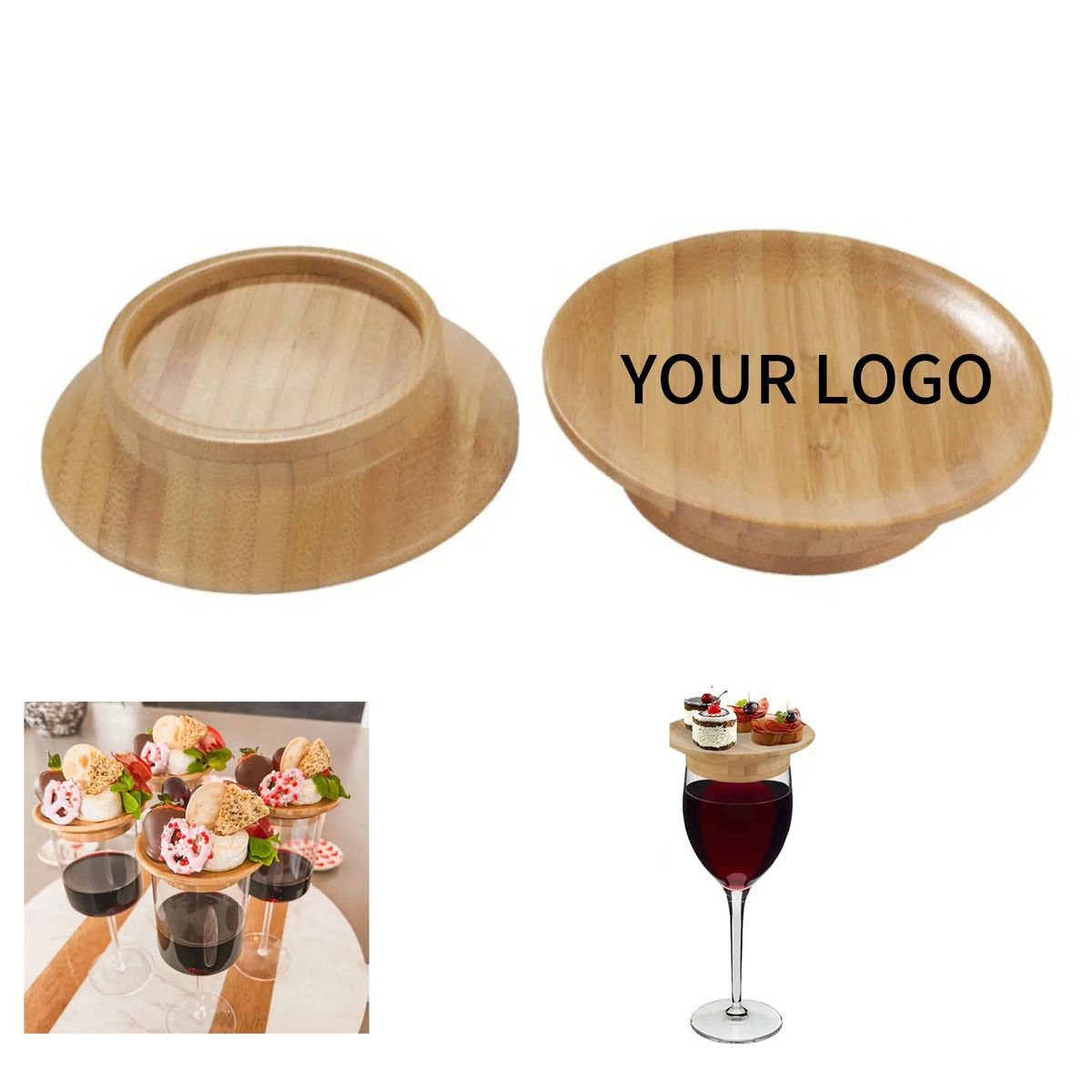 Elegant Wooden Coaster For Preventing Table Spills 2