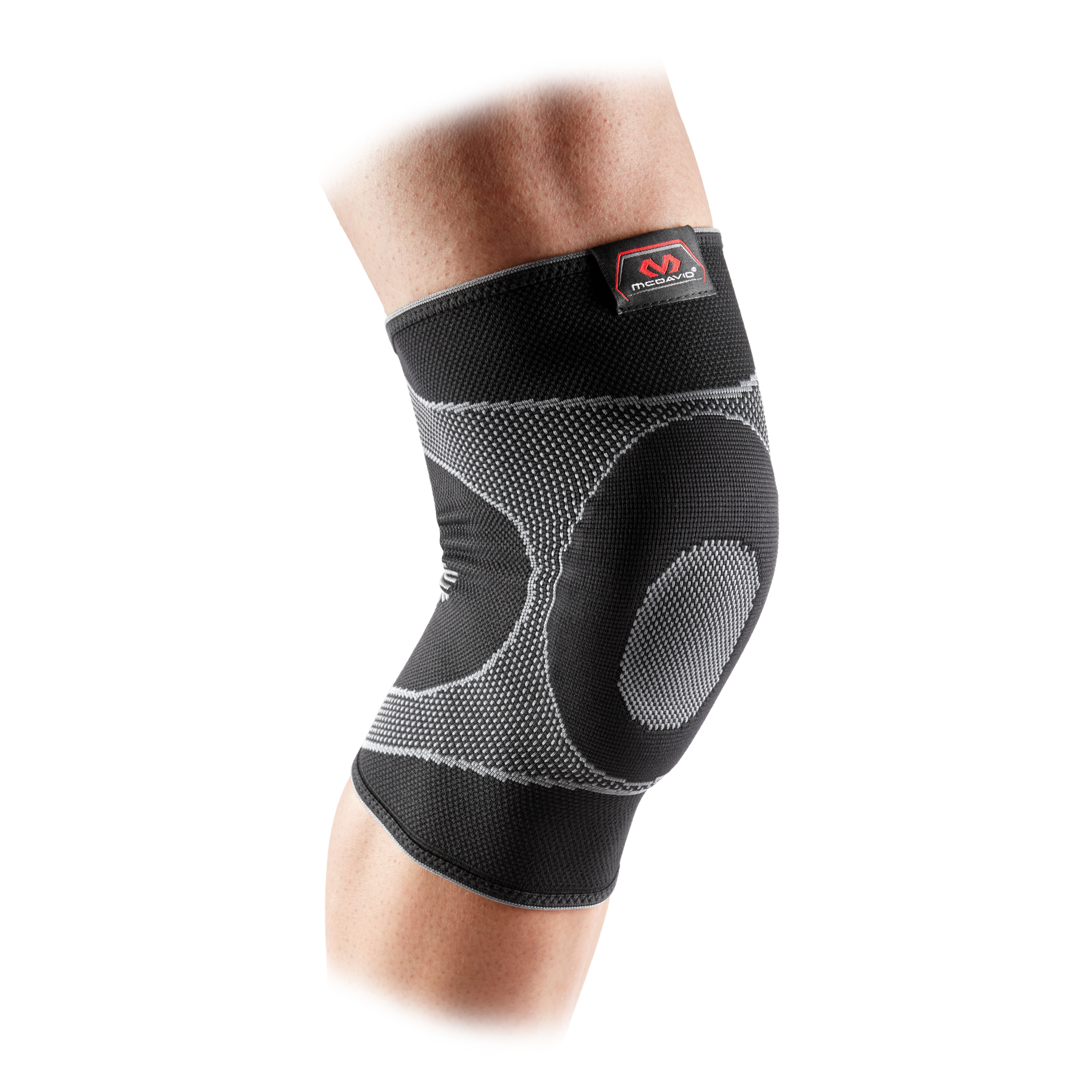 Level 2 Knee Slv 4 Way Elastic w/Gel Buttress Blk 2