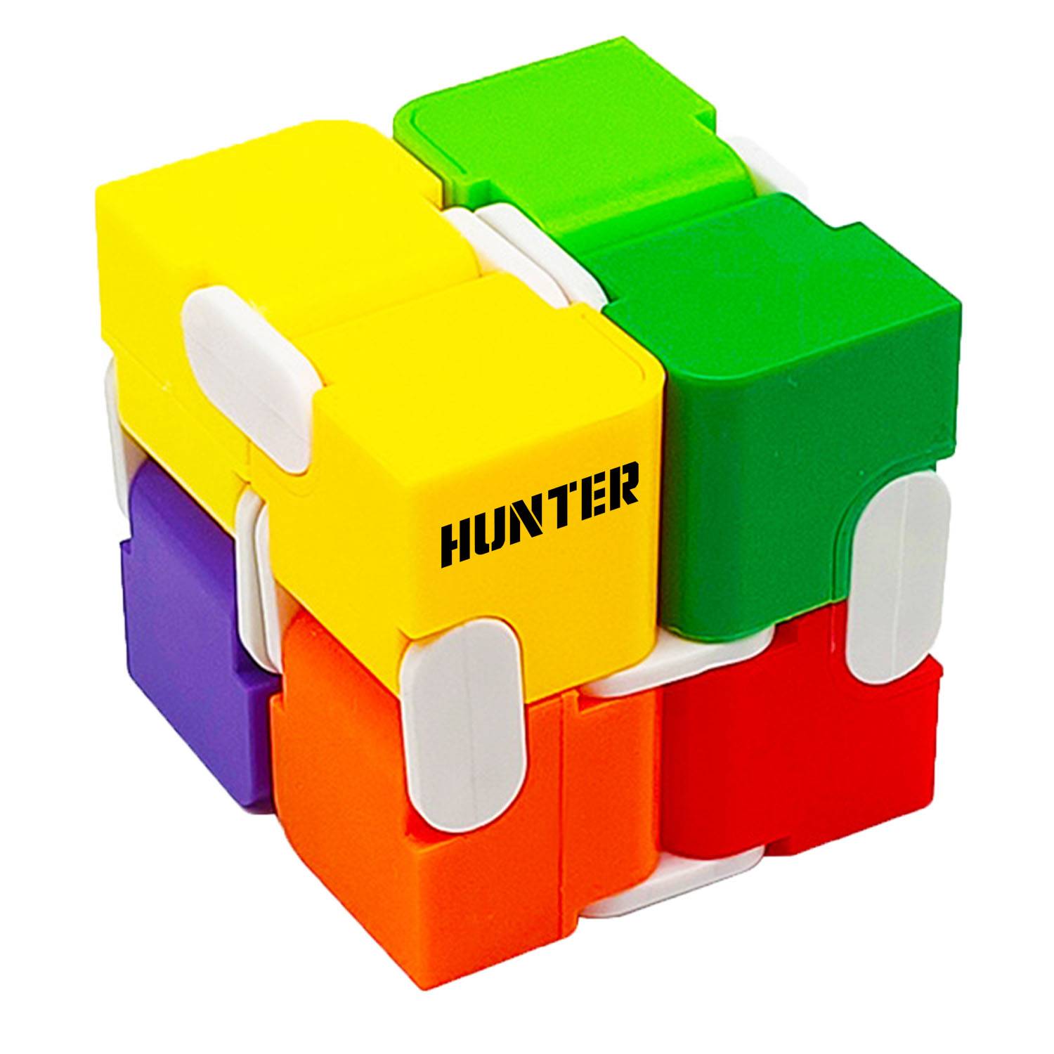 Rainbow Magic Puzzle Flip Cube Finger Fidget Toy 2