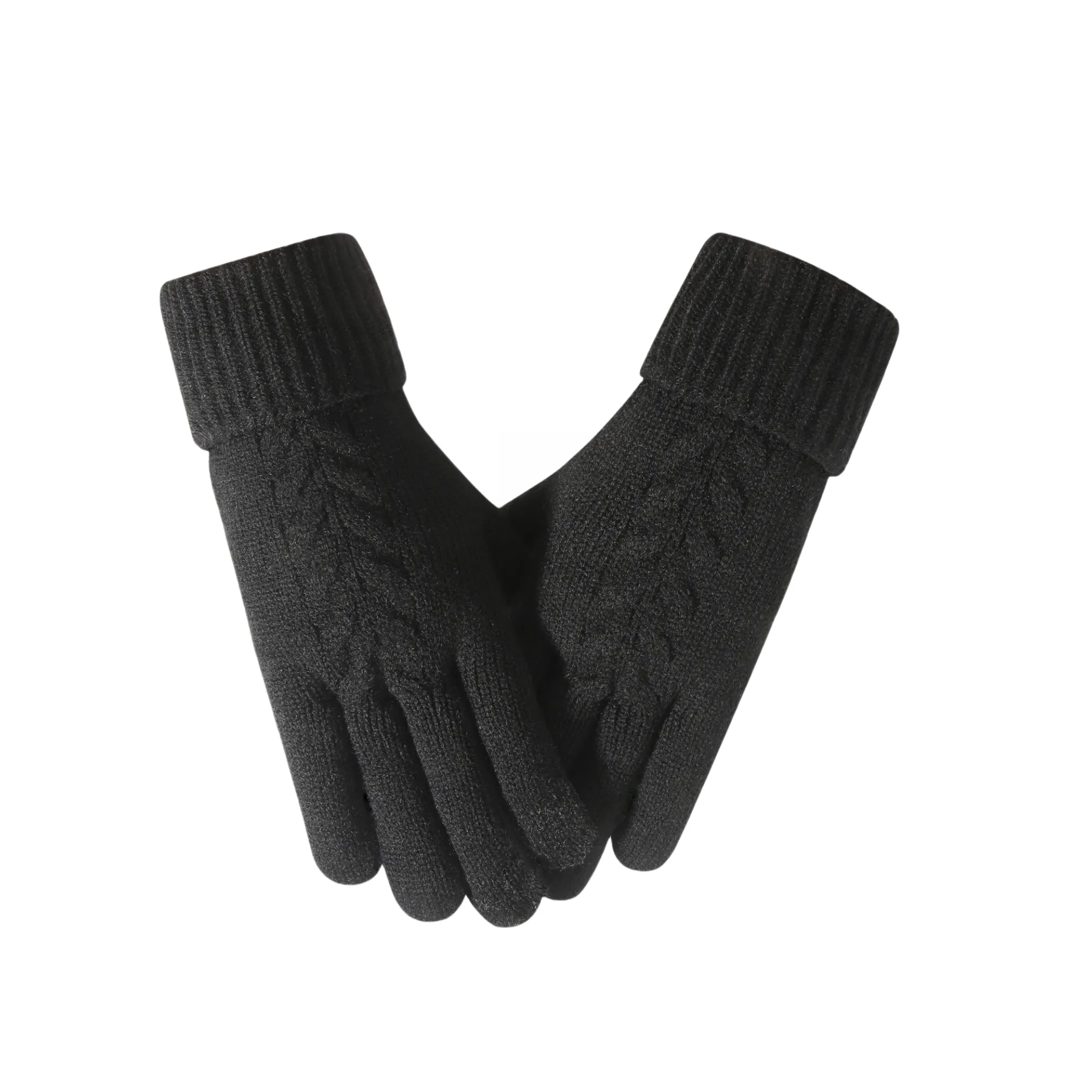 Winter Cycling Cold - Resistant Knitted Touchscreen Gloves 2