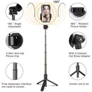 Led Ring Light With BT Remote& Phone Holder 3