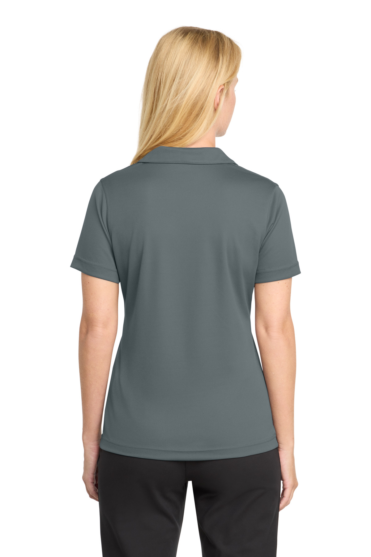 Sport-Tek Women's Dri-Mesh V-Neck Polo. L469 24