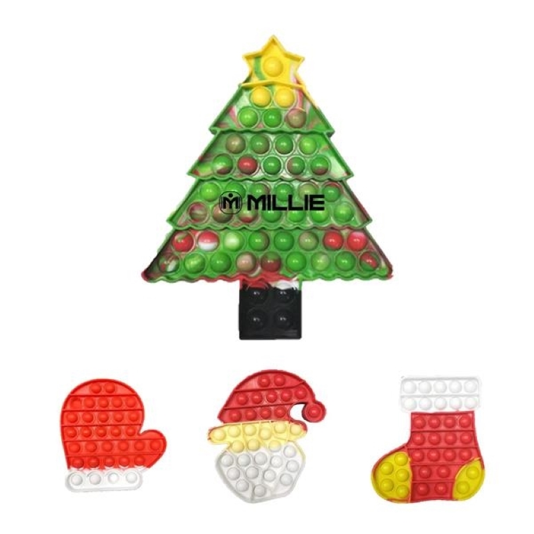 Christmas Push Pop Bubble Sensory Fidget Toy 3