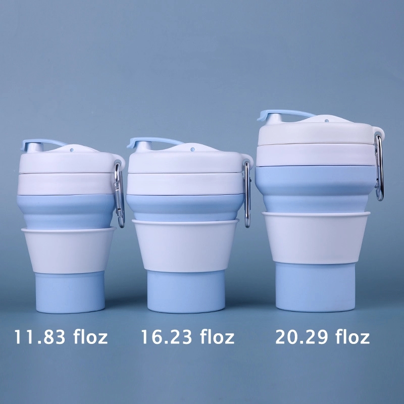 Silicone Foldable Travel Coffee Cup & Reusable To-Go Bottle 14