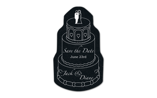 Wedding Cake Recycled Rubber Jar Opener 4