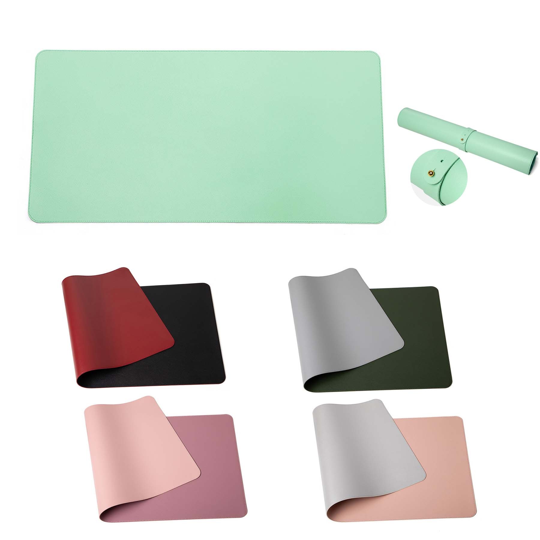 Double-side PU Leather Desk Mouse Pad 7