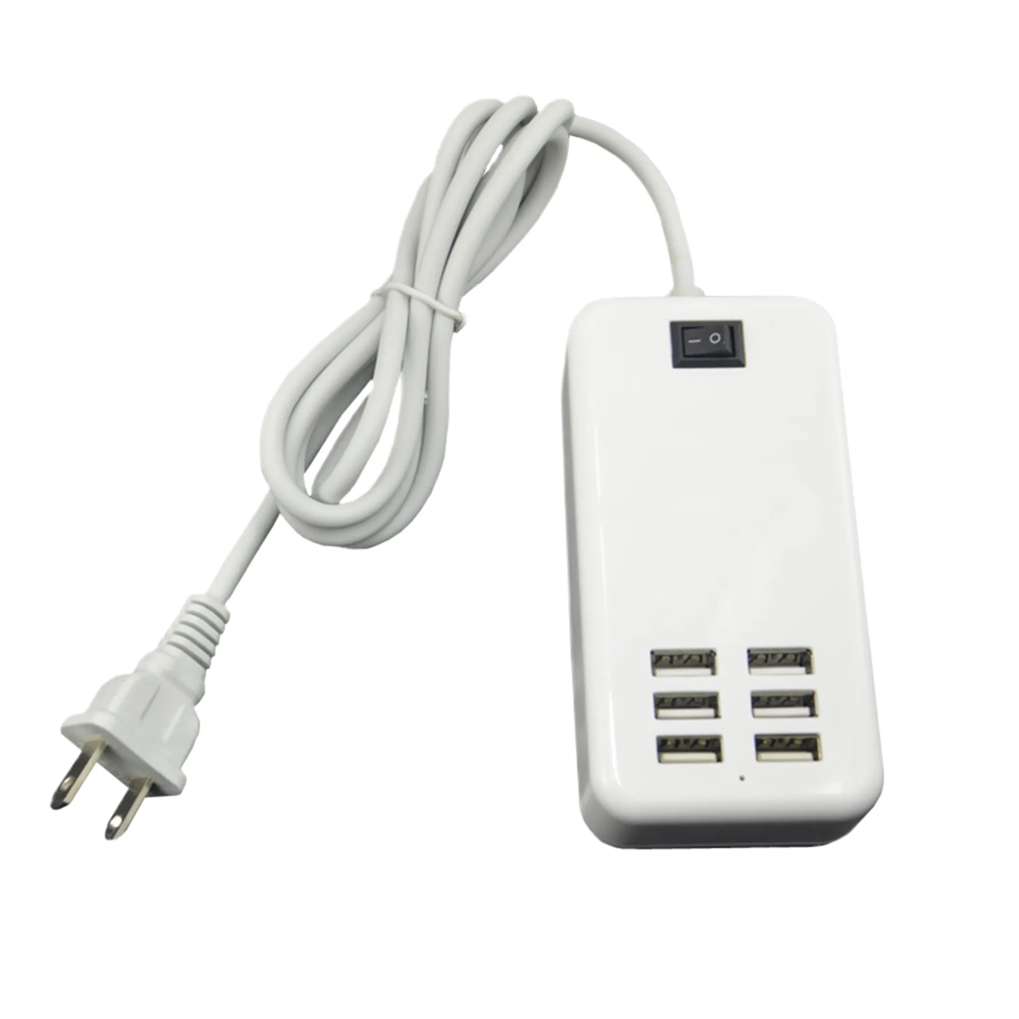 MOQ50 6 Ports USB Charger Hub Station 4