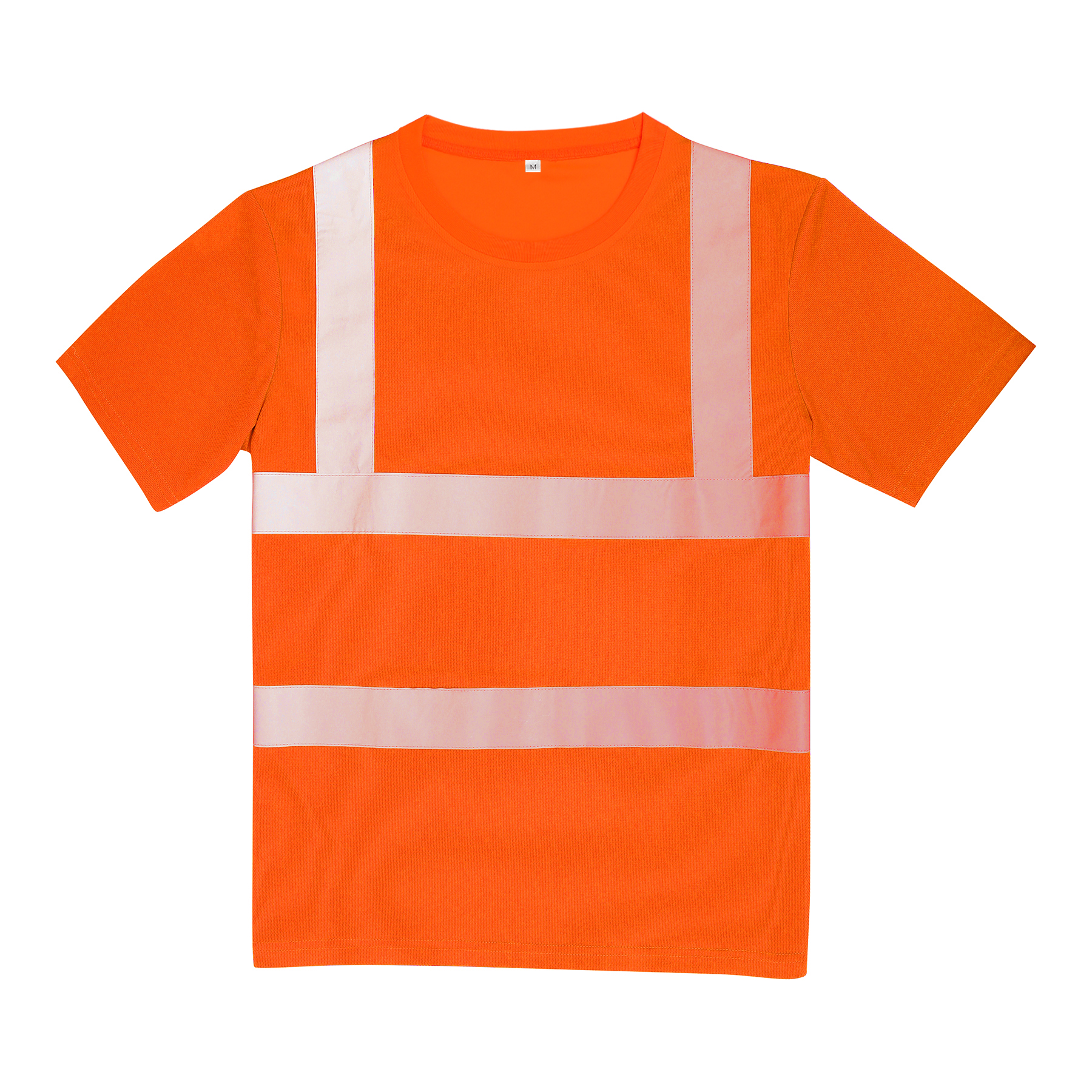 High-Visibility Safety T-Shirt With Two Reflective Stripes 4