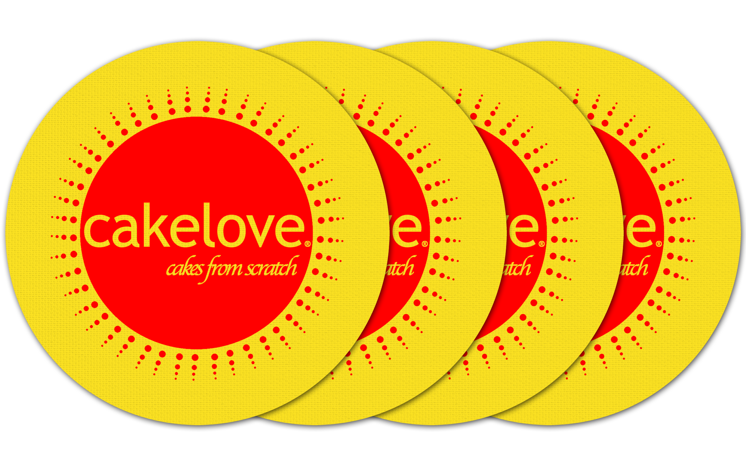 Circle Vinyl Coaster (Set of 4) 15