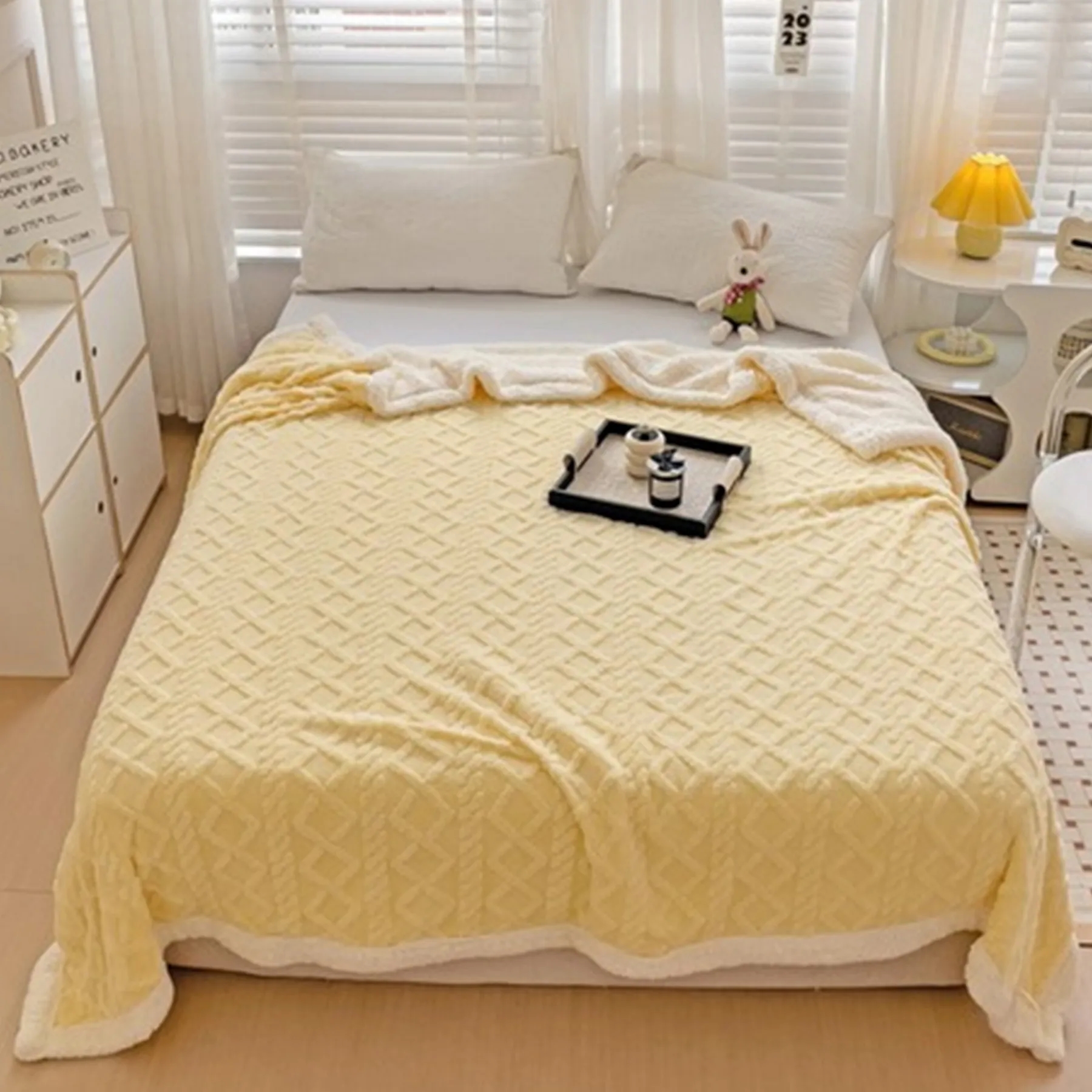 Sherpa Throw Blanket 12