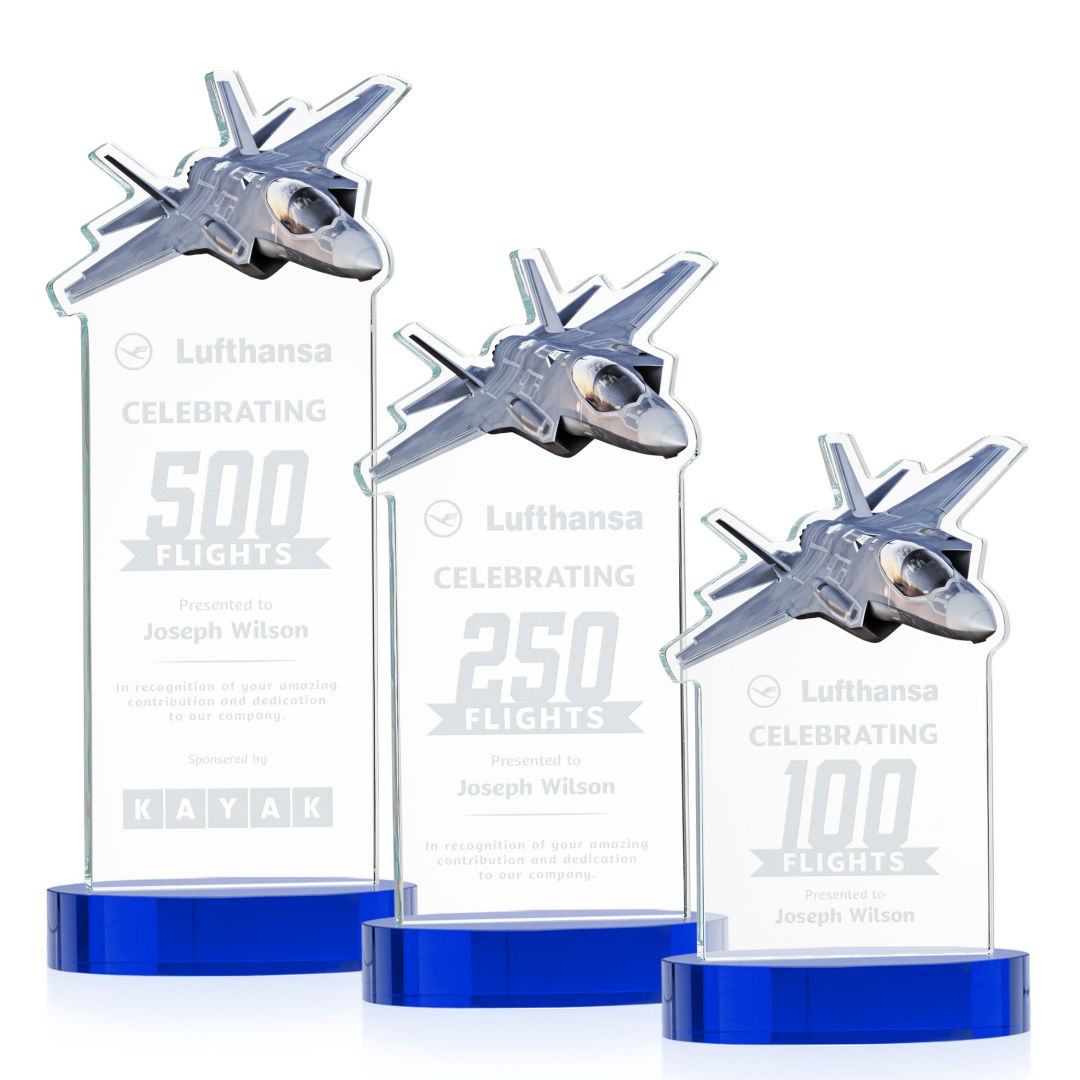 Top Gun Award on Alberton Base - Blue 5