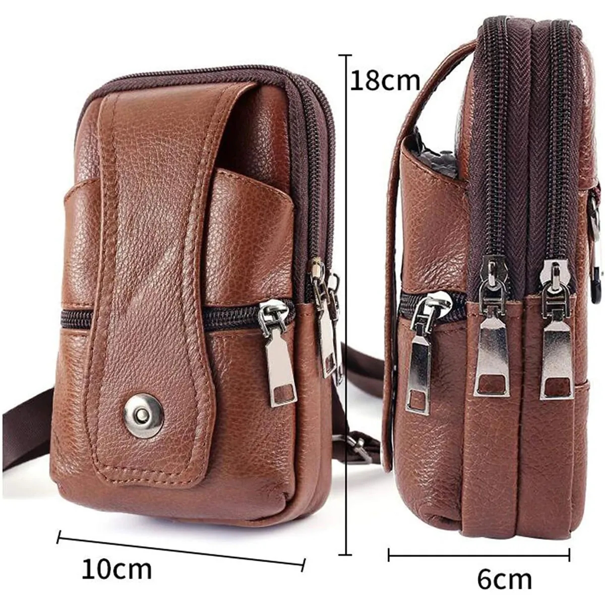 Fashion Waist Belt Pack Cell Phone Purse Wallet 4