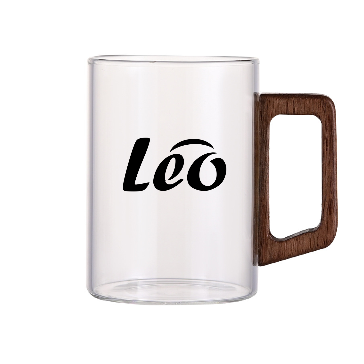 High end wooden handle 14 ounce large capacity thick coffee 7