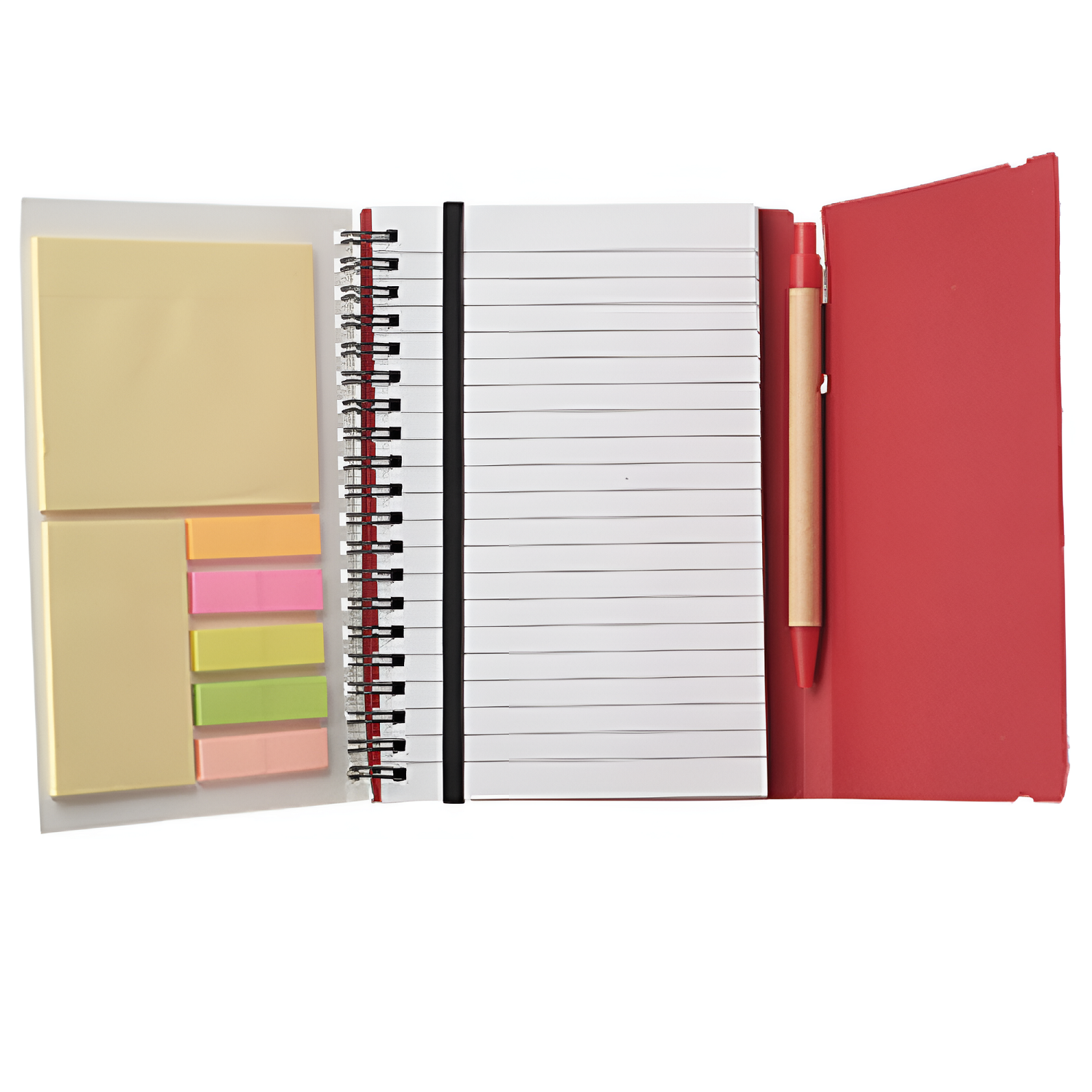 Elastic Closure Recycled Spiral Notebook 6
